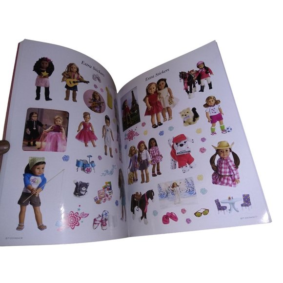 VTG American Girl Puzzle Paper Puzzle Piece DK Ultimate Sticker Collection Lot - Picture 8 of 16